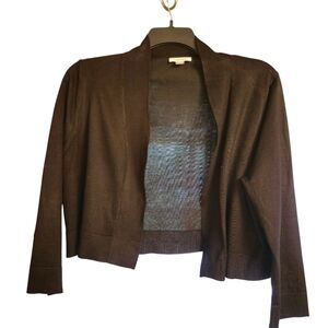 CALVIN KLEIN BANDOLERA WOMEN'S BLACK LIGHTWEIGHT SWEATER XL